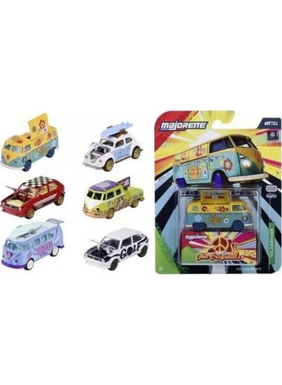 Majorette Volkswagen Deluxe Cars 6 Asst