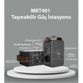 Makim MKT401 TAŞINABİLİR GÜÇ İSTASYONU