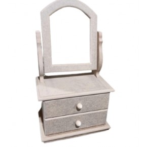 Makyajlık 2 Çekmeceli Klasik Desenli