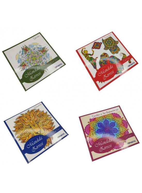 Mandala Boyama 19X19 48 Syf