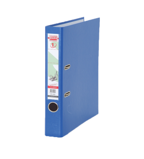 Manu Büro Klasör Dar Plastik Mavi 2035