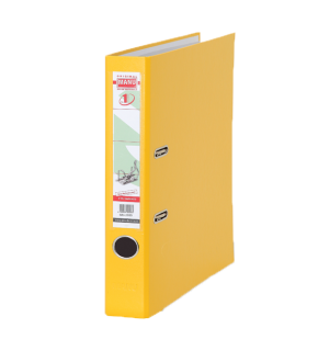 Manu Büro Klasör Dar Plastik Sarı 2035