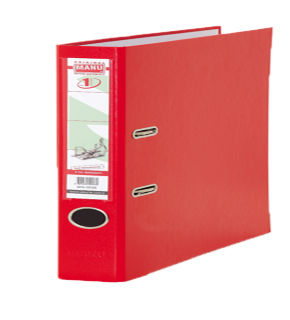 Manu Büro Klasör Geniş Plastik Kırmızı 2030
