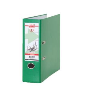 Manu Büro Klasör Geniş Plastik Yeşil 2030