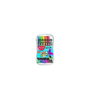 Maped 810011 6x75 ml Guaj Boya Karton Kutu Yan Renkler Boyalar
