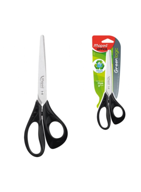 Maped Büro Makası Essentıal Yeşil 21 CM 468110 (1 Adet) Maped Büro Makası Essentıal Yeşil 21 CM 468110 (1 Adet)