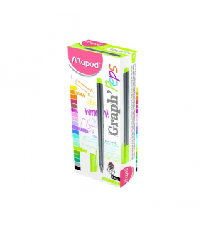 Maped Fineliner Graph Peps 0.4 MM Elma Yeşili 74911403 (1 Adet)