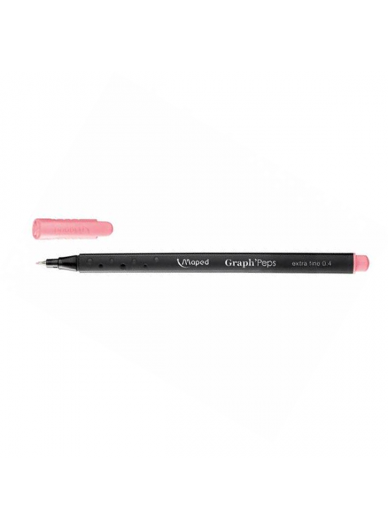 Maped Fineliner Graph Peps 0.4 MM Toz Pembe 74912902 (1 Adet)