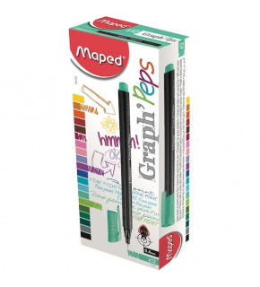 Maped Fineliner Graph Peps 0.4 mm Zümrüt Yeşili 74912202 (1 Adet)