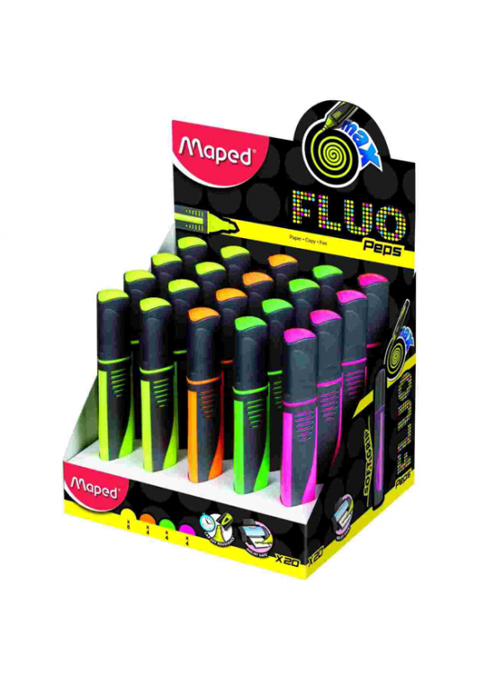 Maped Fosforlu Kalem Fluo Paps 5 Renk 742937 (1 Adet)