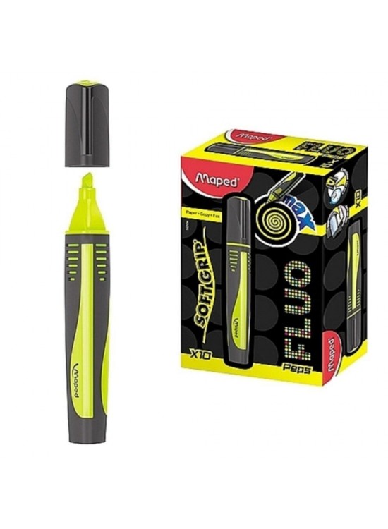 Maped Fosforlu Kalem Max Fluo Peps Mini Sarı 742934 (1 Adet) Maped Fosforlu Kalem Max Fluo Peps Mini Sarı 742934 (1 Adet)
