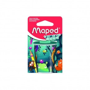 Maped Kalemtıraş Jungle Fever Çift Delik Blıst 044103 (1 Adet)