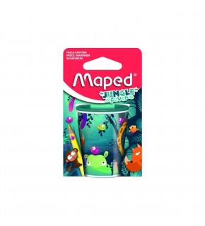 Maped Kalemtıraş Jungle Fever Çift Delik Blıst 044103 (1 Adet)