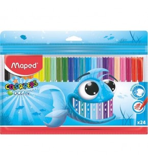 Maped Keçeli Boya Kalemi Peps Ocean 24 Renk 845722