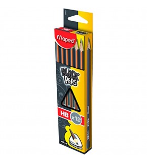 Maped Kurşun Kalem Siyah Pep S HB (1 Adet)