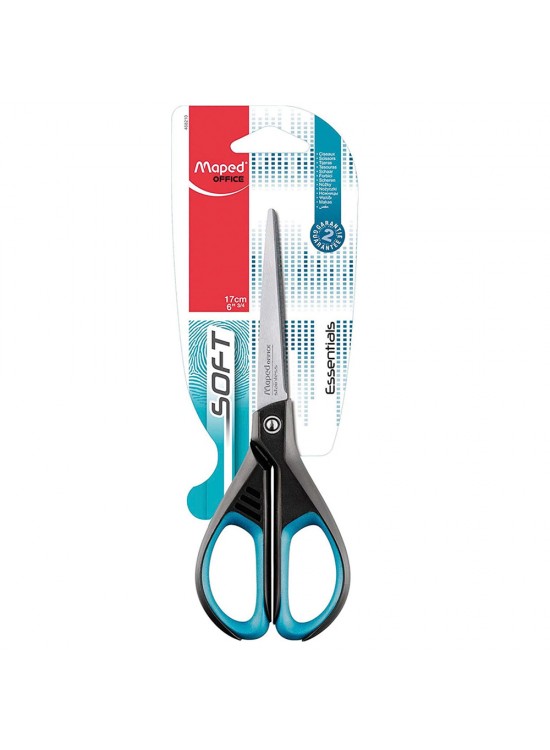 Maped Makas 17 Cm Essentıals Soft Soft Sım Blıster 468210 (1 Adet) Maped Makas 17 Cm Essentıals Soft Soft Sım Blıster 468210 (1 Adet)