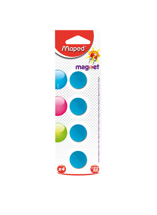 Maped Mıknatıs 22 MM 4 LÜ 052200