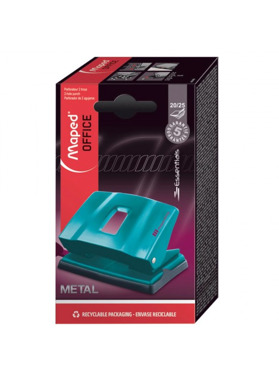 Maped Perfaratör ( Delgeç ) Essentıals Metal 20-25 Syf 402400 Maped Perfaratör ( Delgeç ) Essentıals Metal 20-25 Syf 402400