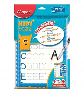 Maped Yazı Tahtası Kıddy Board Çoçuk Esnek Ve Transparan Kit