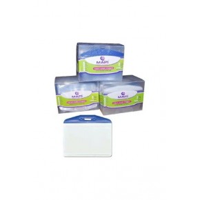 Mapi Kart Poşeti Oval Şeffaf Şeritli Şeffaf 910 10 02 (1 Adet)