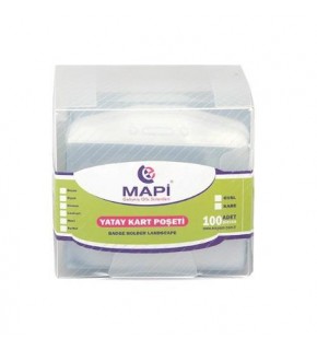 Mapi Kart Poşeti Yatay Beyaz 910 10 00 (1 Adet)