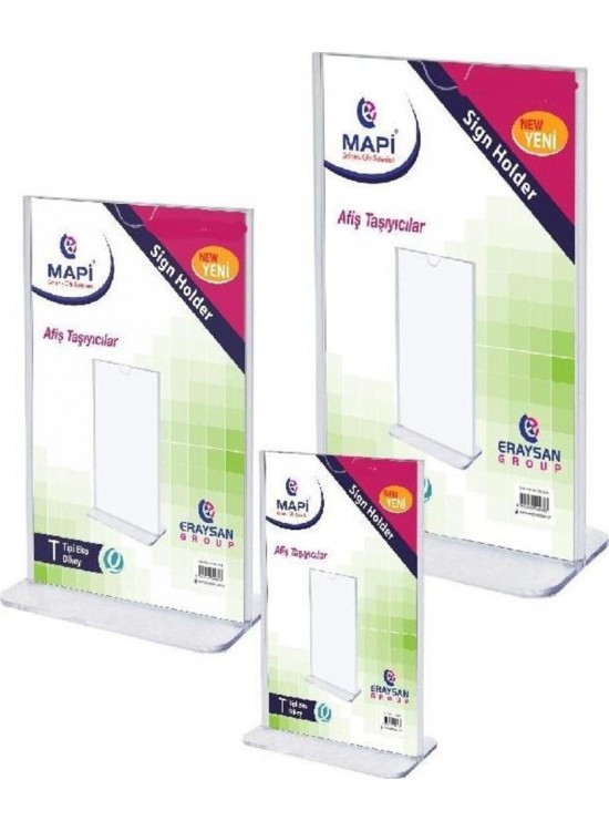 Mapi T Tipi Eko Dikey 53x74 MM (A8) 534 14 05