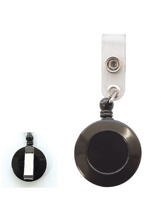 Mapi Yoyo Klipsli Master Yuvarlak Siyah 910 50 01 (1 Adet)