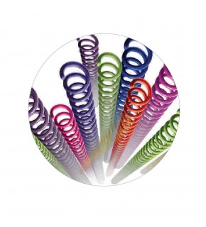 Mapicoil Plastik Helezon Spiral 38 MM Şeffaf 50 Ad 36 Lop