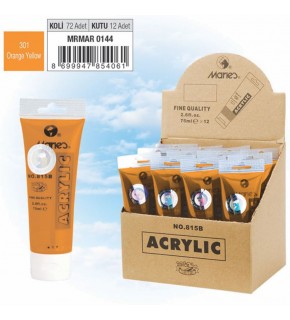 Maries Akrilik Boya 75 ML Orange Sarı 815-301