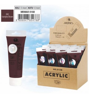 Maries Akrilik Boya 75 ML Vandyke Kahverenk 815-690