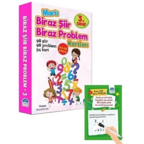 Martı 3 Biraz Şiir Biraz Problem Kartları