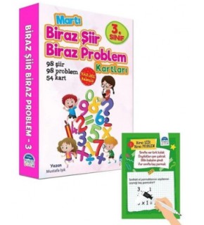 Martı 3 Biraz Şiir Biraz Problem Kartları
