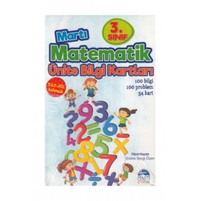 Martı 3 Matematik Ünite Bilgi Kartları