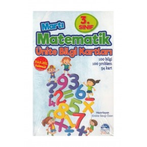 Martı 3 Matematik Ünite Bilgi Kartları