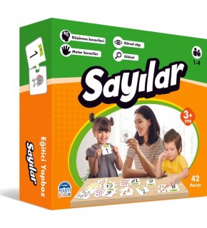 Martı Çocuk Eğitici Yapboz Sayılar