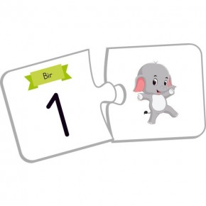 Martı Çocuk Eğitici Yapboz Sayılar