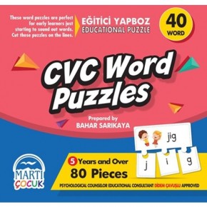 Martı Eğitici Yapboz Cvc World Puzzles +5