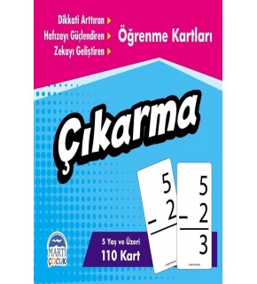 Martı Eğitici Yapboz Öğrenme Kartları Çıkarma