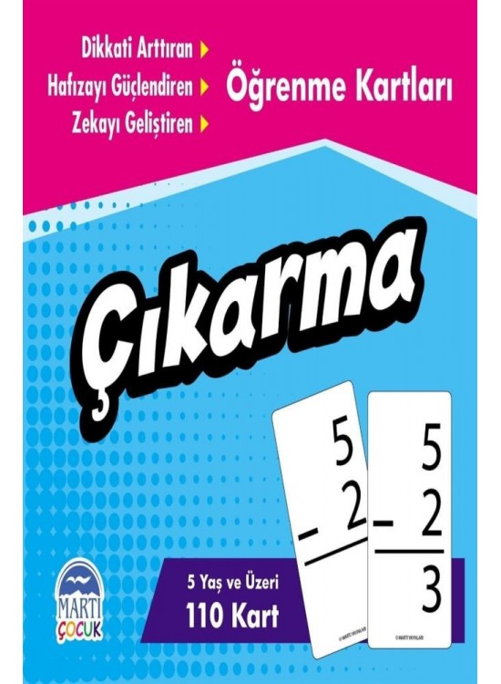 Martı Eğitici Yapboz Öğrenme Kartları Çıkarma Martı Eğitici Yapboz Öğrenme Kartları Çıkarma