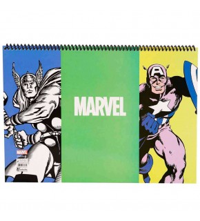 Marvel Spiralli Resim Defteri Seri2 25x35 15 YP (1 Adet)