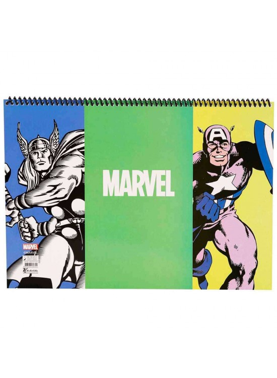 Marvel Spiralli Resim Defteri Seri2 25x35 15 YP (1 Adet)