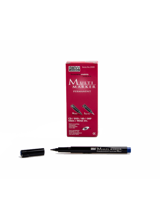 Marvy Asetat Kalemi Permanent M Seri Mavi 2600M-3 (1 Adet)