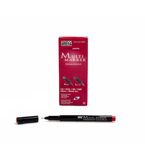 Marvy Asetat Kalemi Permanent S Seri Kırmızı 2600S-2 (1 Adet)