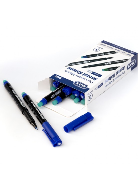 Mas Asetat Kalemi S Boy Mavi 6438 (1 Adet) Mas Asetat Kalemi S Boy Mavi 6438 (1 Adet)