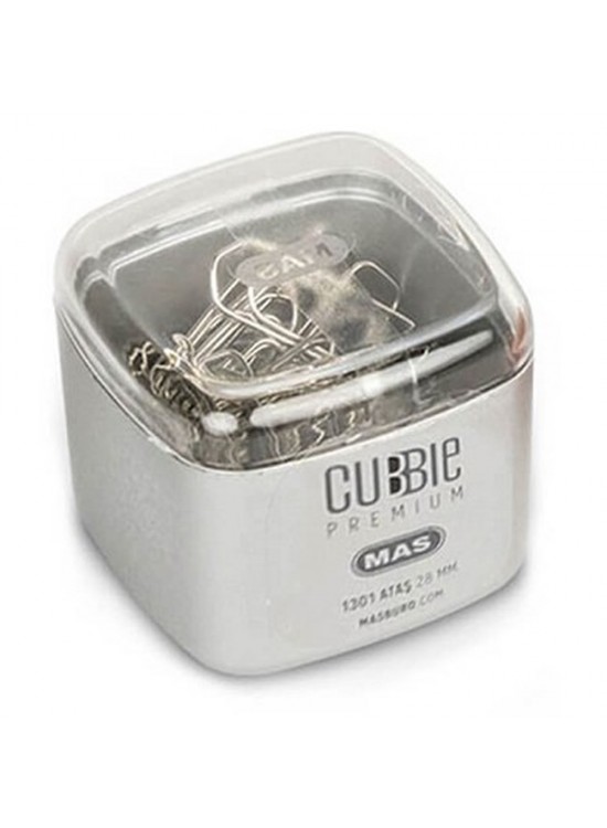Mas Ataş Cubbie Premium 28 MM Sılver 1301 (1 Adet) Mas Ataş Cubbie Premium 28 MM Sılver 1301 (1 Adet)