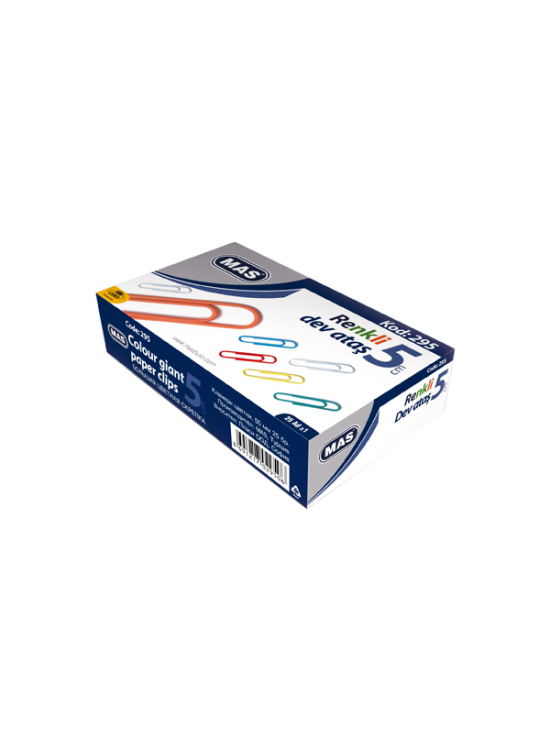 Mas Ataş Dev Renkli Pvc Kaplı 50 MM 295 (1 Adet)