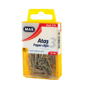 Mas Ataş Kristal Kutu Metal No:3 60 LI 231 (1 Adet)