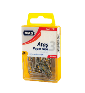 Mas Ataş Kristal Kutu Metal No:3 60 LI 231 (1 Adet)