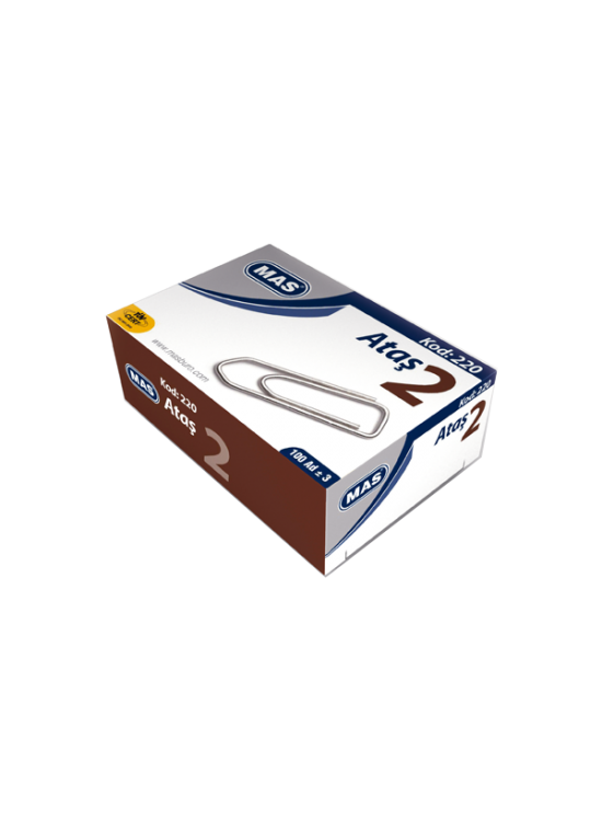 Mas Ataş Nikel Kaplı NO:2 100 LÜ 220 (1 Adet)