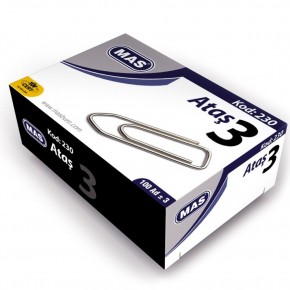 Mas Ataş Nikel kaplı NO:3 100 LÜ 230 (1 Adet)